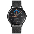 Skmei 9182 модные оптовые роскошные мужские кварцевые часы с логотипом из нержавеющей стали